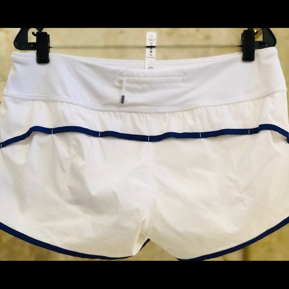 NWT  Lululemon Speed Shorts HTF Rare size 10 - Picture 3 of 4